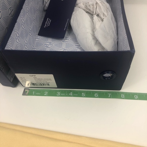 Opp FRANCE Empty Shoe Box With Dust Bags AUTHENTIC - Picture 10 of 12